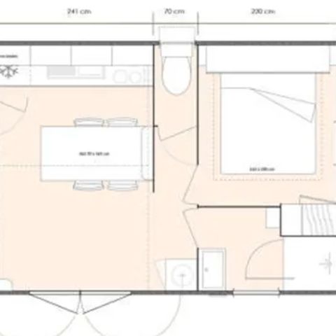 Stacaravan 4 personen - RESIDENTIE GRAND CONFORT