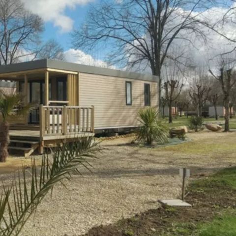 Stacaravan 4 personen - SUPERIOR RESIDENCE Uitzicht op de Cher