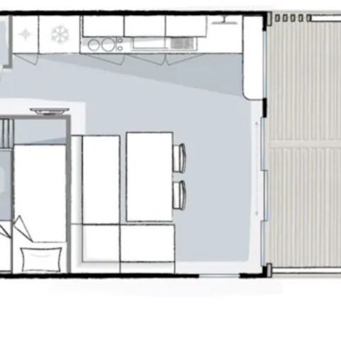 MOBILHOME 4 personas - RESIDENCIA SUPERIOR Vista sobre el Cher