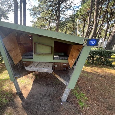 HÉBERGEMENT INSOLITE 2 personnes - Randoétapes - Structure bois  + électricité -