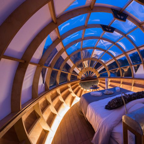 UNUSUAL ACCOMMODATION 2 people - Caballon - Wooden structure and canvas + electricity -