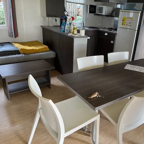 BUNGALOW 6 personnes - Mobil home Confort plus - 33m² - 3 chambres - terrasse couverte