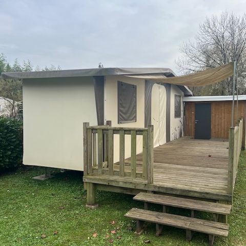 TENT 5 people - Nomad tent with sanitary block without air conditioning