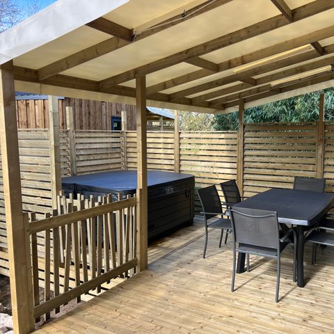 Stacaravan 6 personen - Stacaravan Premium "SPA" 6 pers Clim 3 sl.k. 2025