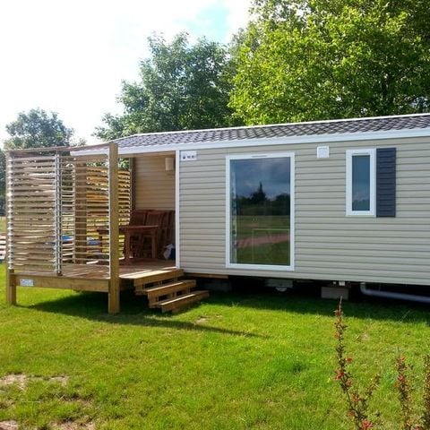 Mobile home 4 persons - Standard 27m² (2 bedrooms) + integrated terrace