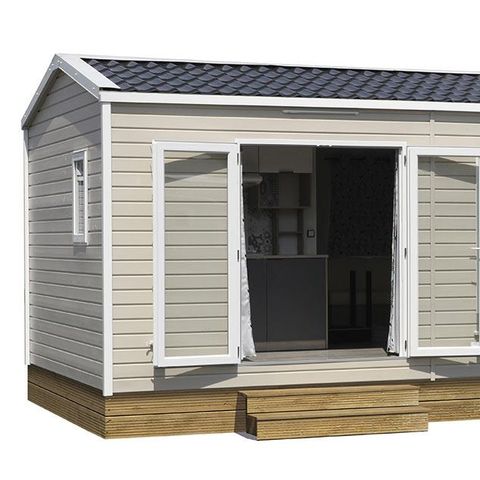 BUNGALOW 4 personnes - Confort 30m² (2 chambres) - terrasse semi couverte