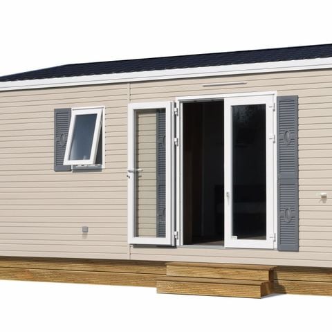 Mobile home 4 persons - Premium 36m² (2 bedrooms) - semi covered terrace