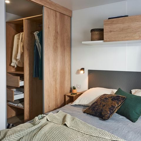 Mobile home 4 persons - Premium 36m² (2 bedrooms) - semi covered terrace