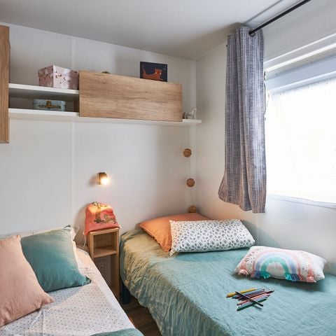 Mobile home 4 persons - Premium 36m² (2 bedrooms) - semi covered terrace