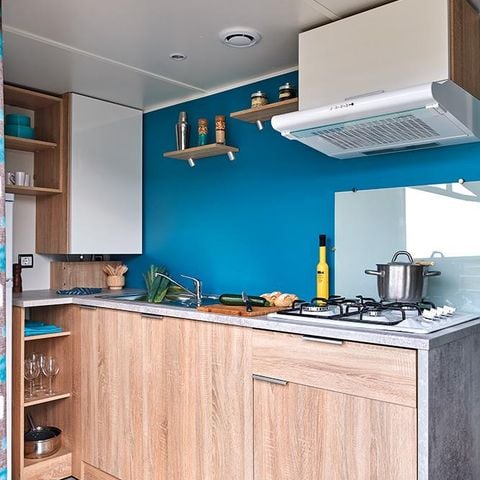 Mobile home 6 persons - Comfort 34m² (3 bedrooms) - Covered terrace