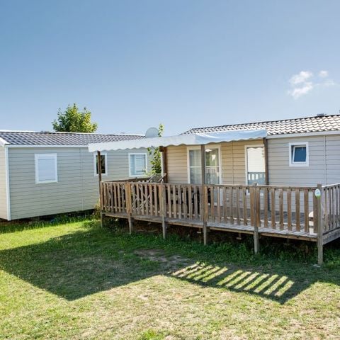 Mobile home 6 persons - Comfort 34m² (3 bedrooms) - Covered terrace