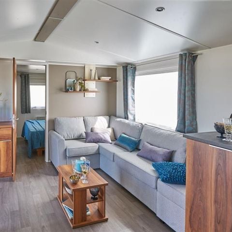 Mobile home 6 persons - Premium 39m² (3 bedrooms) - 2 bathrooms - covered terrace