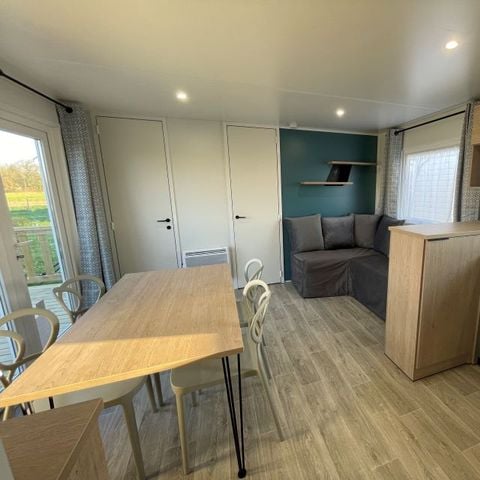 Mobile home 6 persons - Confort 35M2 (3bed-6 pers) + covered terrace
