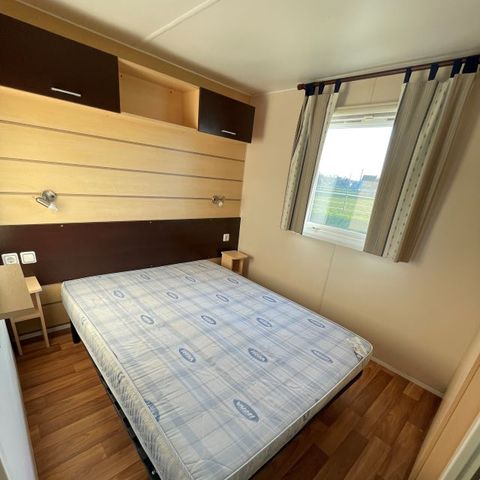 Stacaravan 6 personen - Premium 41m2 (3bed-6pers) + 2 badkamers + airconditioning