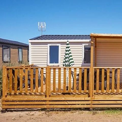 MOBILE HOME 6 people -  Comfort XL | 3 Bedrooms | 6 Pers | Terrace | Air conditioning | TV
