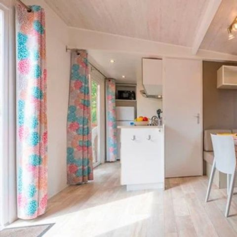 MOBILE HOME 6 people - Mobile-home | Comfort XL | 3 Bedrooms | 6 Pers | Raised terrace | Air conditioning | TV