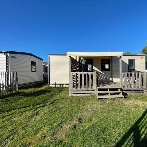Mobilhome 6 personnes - Comfort | 3 Ch. | 6 Pers. | Terrasse surélevée | Clim.