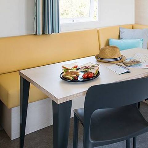Mobilhome 4 personnes - Ultimate | 2 Ch. | 4 Pers. | Terrasse surélevée | Clim. | TV