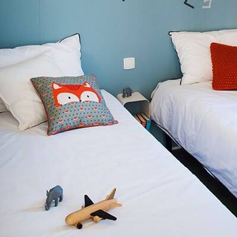 MOBILE HOME 4 people - Ultimate | 2 Bedrooms | 4 Pers | Raised terrace | Air conditioning | TV