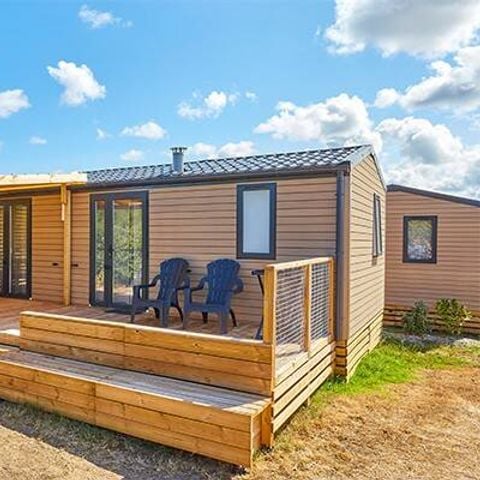 Mobilhome 4 personnes - Ultimate | 2 Ch. | 4 Pers. | Terrasse surélevée | Clim. | TV