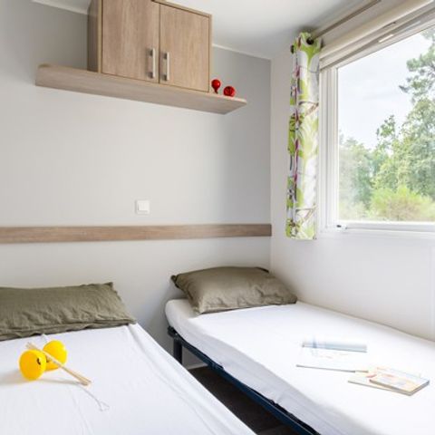 MOBILHOME 6 personnes - Comfort | 3 Ch. | 6 Pers. | Terrasse surélevée