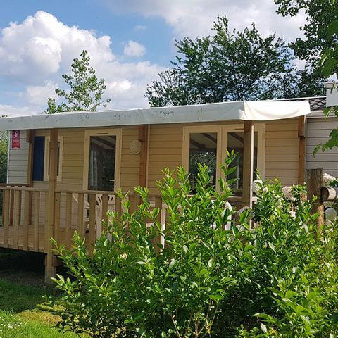 Stacaravan 4 personen - Comfort 2 slaapkamers