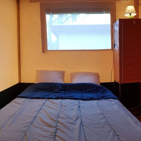 Canvas bungalow 5 persons - SIRIUS - without sanitary facilities 20 sqm
