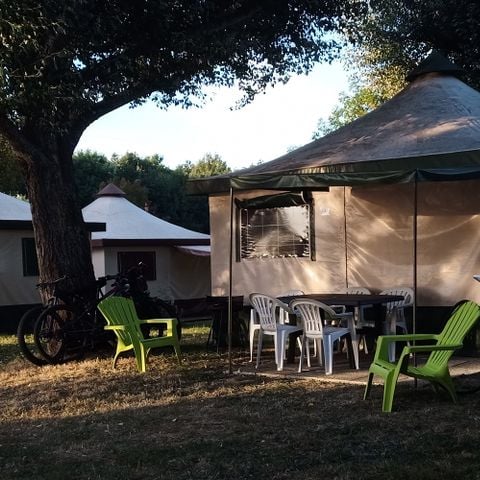 BUNGALOW TOILÉ 5 personnes - SIRIUS - sans sanitaires 20 m²