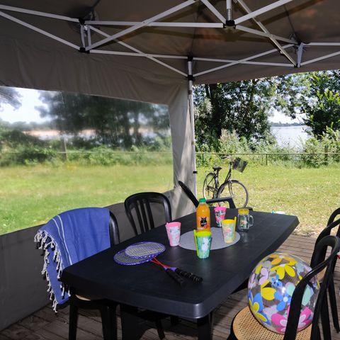 Canvas bungalow 4 persons - MOBILODGE - without sanitary facilities 15 sqm