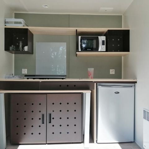 Bungalowtent 4 personen - MOBILODGE - zonder sanitair 15 m²