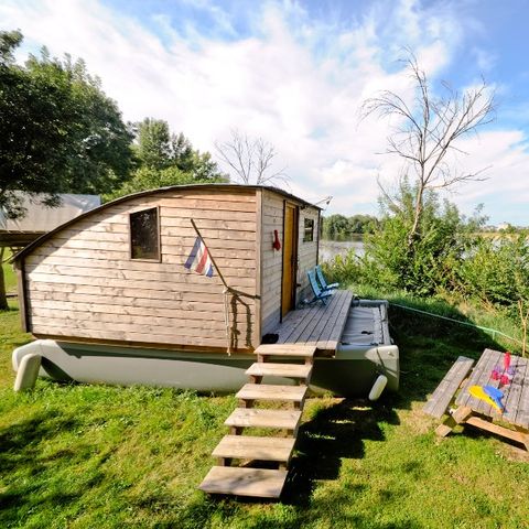 UNIEKE ACCOMMODATIE 4 personen - BADÔ CATAMARAN CABANÉ 11 m²