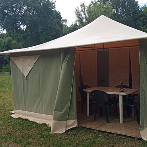 TENT 4 people - STEP 15 m² (sq. ft.)