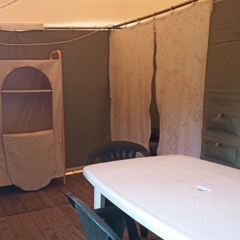 Tent 4 persons - STEP 15 m² (sq. ft.)