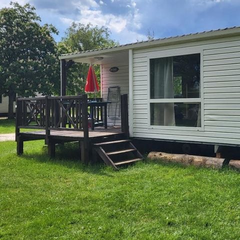 Stacaravan 7 personen - 28 m² - 2 slaapkamers