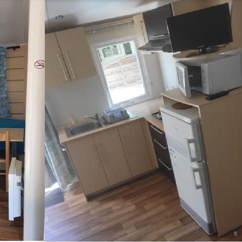 Stacaravan 4 personen - 24 m² - 2 slaapkamers