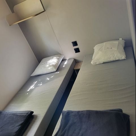 Mobilheim 4 Personen - 24 m² mit Klimaanlage - 2 Schlafzimmer - 4 Personen