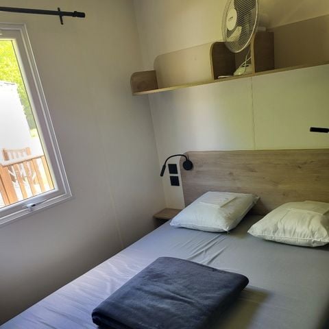 Mobilheim 4 Personen - 24 m² mit Klimaanlage - 2 Schlafzimmer - 4 Personen