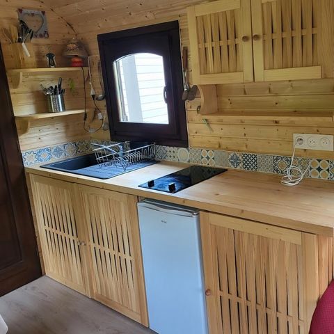 UNIEKE ACCOMMODATIE 4 personen - Roulotte - 4 personen