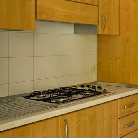 Bungalow 3 personen - Rubino - 2 kamers - Zeegebied