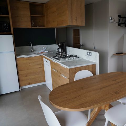 Mobilheim 6 Personen - Mobilheim 3 Schlafzimmer 2 Badezimmer - Straßenseite