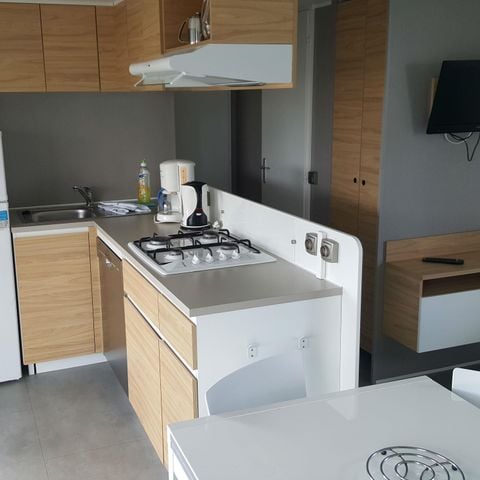 Mobilheim 6 Personen - Mobilheim 3 Schlafzimmer 2 Badezimmer - Straßenseite