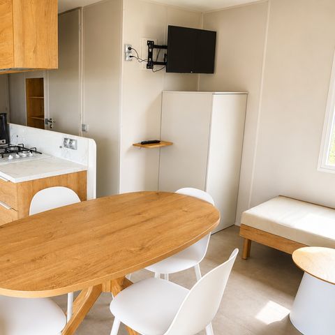Mobilheim 6 Personen - Mobilheim 3 Schlafzimmer 2 Badezimmer - Straßenseite