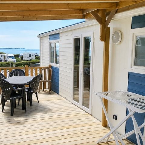 Casa mobile 4 persone - Casa mobile con 2 camere da letto - vista eccezionale sul mare - 2a e 3a fila
