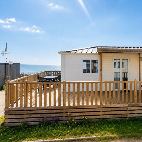 Mobilhome 4 personnes - Mobilhome 2 chambres - vue exceptionnelle sur mer - 2eme et 3eme rang