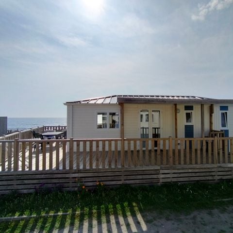 Mobilheim 4 Personen - Mobilheim 2 Zimmer - außergewöhnlicher Blick auf das Meer - 2. und 3.