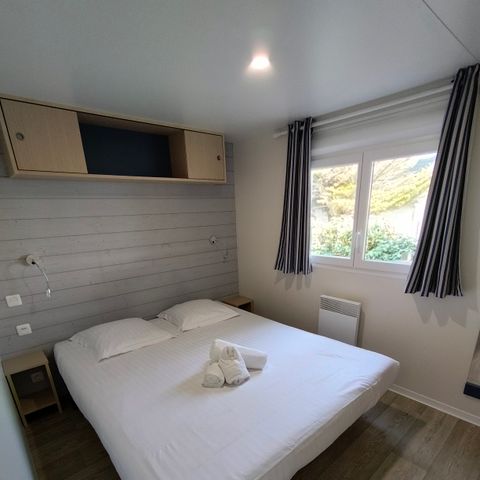 Mobilheim 4 Personen - Mobilheim 2 Zimmer - außergewöhnlicher Blick auf das Meer - 2. und 3.
