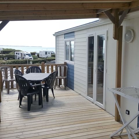 CASA MOBILE 4 persone - Casa mobile con 2 camere da letto - vista eccezionale sul mare - 2a e 3a fila