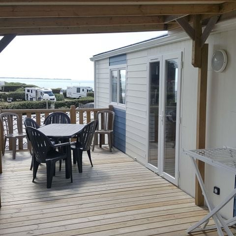 Mobilheim 4 Personen - Mobilheim 2 Zimmer - außergewöhnlicher Blick auf das Meer - 2. und 3.