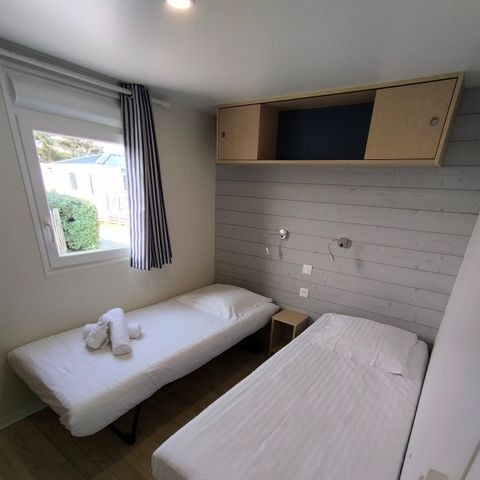 BUNGALOW 4 personnes - Mobilhome 2 chambres - vue exceptionnelle sur mer - 2eme et 3eme rang
