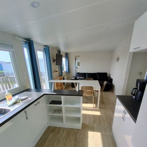 Mobile home 4 persons - 2 bedroom mobile home - sea view - 3rd and 4th row